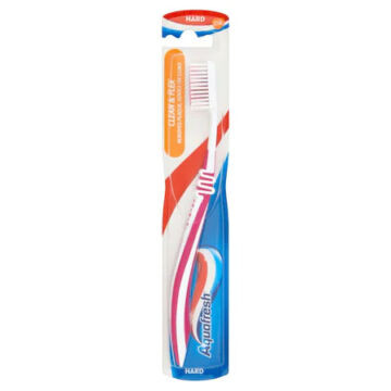 Aquafresh Clean&Flex fogkefe kemény sörtékkel