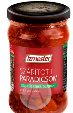 Ízmester Szárított paradicsom zöldfűsz.olajban 280g/180g