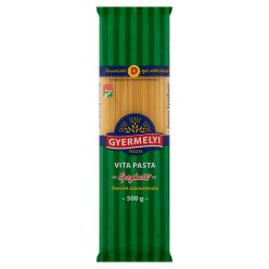 GYERMELYI VITA PASTA DURUM TÉSZTA SPAGETTI 500G