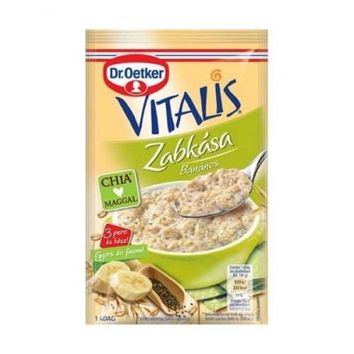 DR.OETKER VITALIS ZABKÁSA BANÁNOS 55G