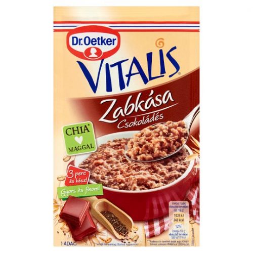 DR.OETKER VITALIS ZABKÁSA CSOKOLÁDÉS 61G