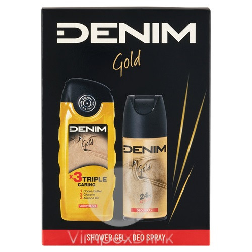 Denim Set Gold Deo 150ml + Tusfürdő 250ml