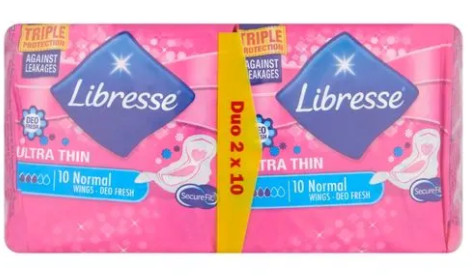 Libresse Ultra Deo Fresh  Normal Wing 20db