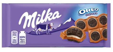 MILKA Chocolate Oreo 92g /16/