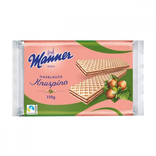 Manner Knuspino Mogyorós ostya 110g /18/