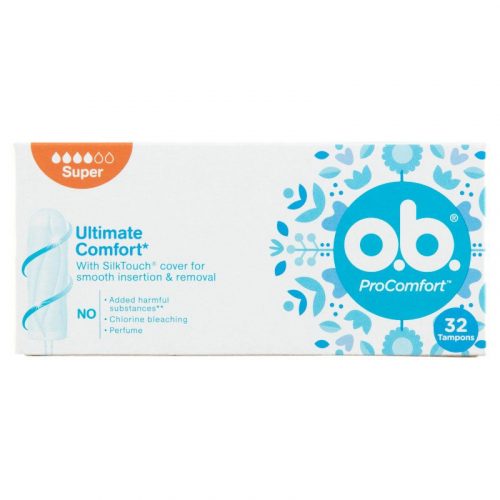 OB tampon Procomfort Bloss. 32db Super