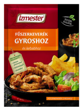 Ízmester fűszerkeverék gyroshoz és kebabhoz 35G