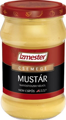 Ízmester Mustár csemege 296g