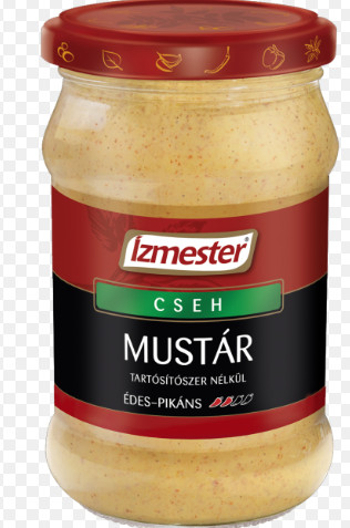 Ízmester Mustár cseh 288g