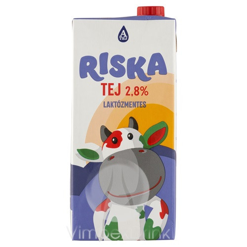 RISKA UHT Tej 2,8% 1L Laktózmentes!18%