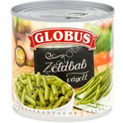 GLOBUS KONZERV Zöldbab vágott 400g/225g