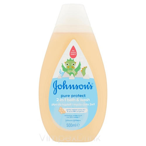 Johnson's PureProtect 2in1fürdető és tusfürdő 500ml