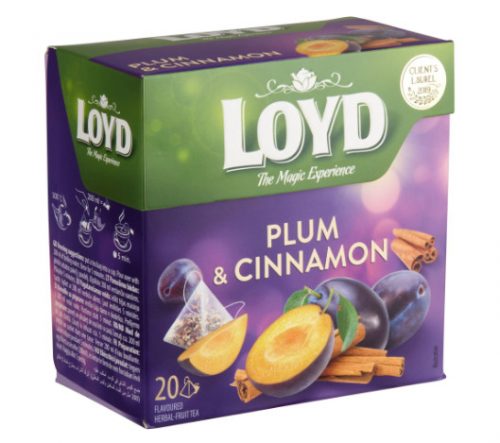 Loyd Piramis tea Szilva-Fahéj 20*2g