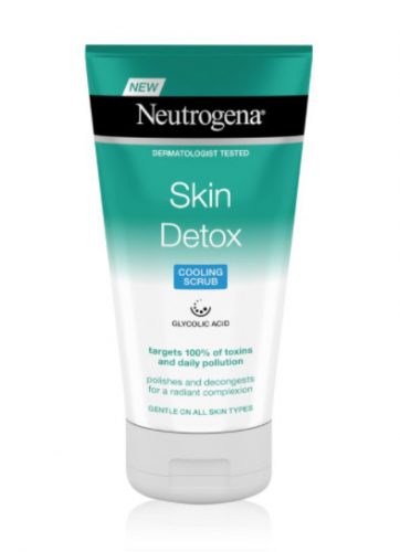 Neutrogena Skin Detox arctisztító bőrradír 150ml