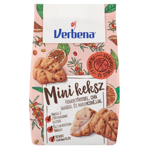 Verbena keksz narancs-homoktövis 90g