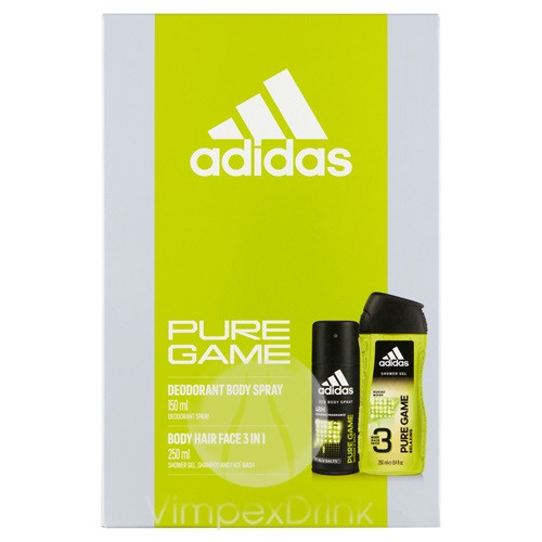 Adidas Cs. PURE GAME BS 150ML + SG 250 ML Férfi