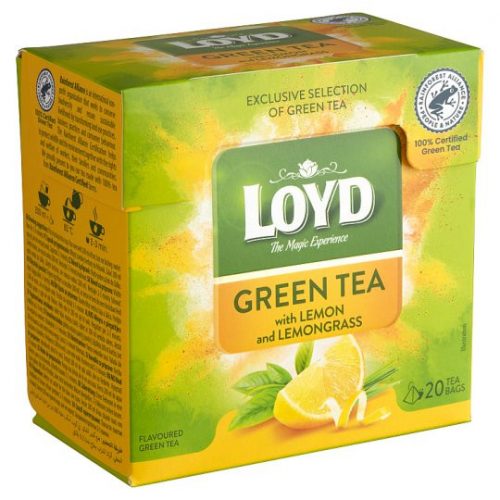 Loyd Piramis Tea Green Lemon 20*1,5g