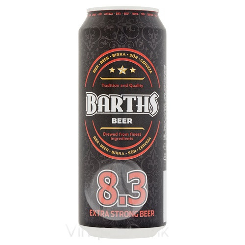 Barths Extra Strong sör 0,5l DOB /24/