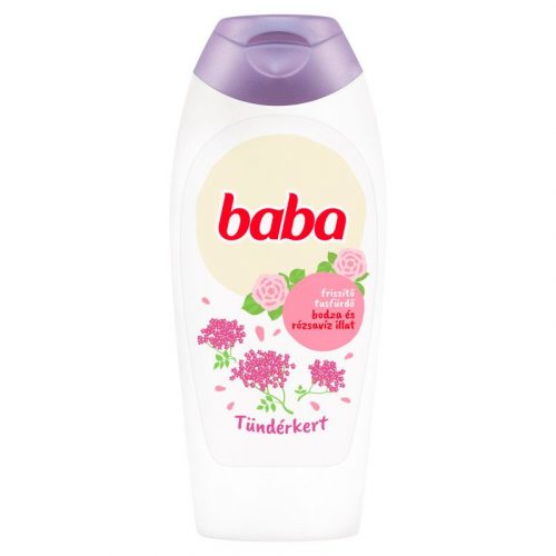 Baba tusfürdő 400ml Bodza és Rózsavíz