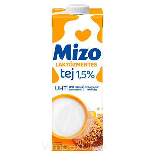 MIZO UHT TEJ 1,5% LAKTÓZMENTES 1L