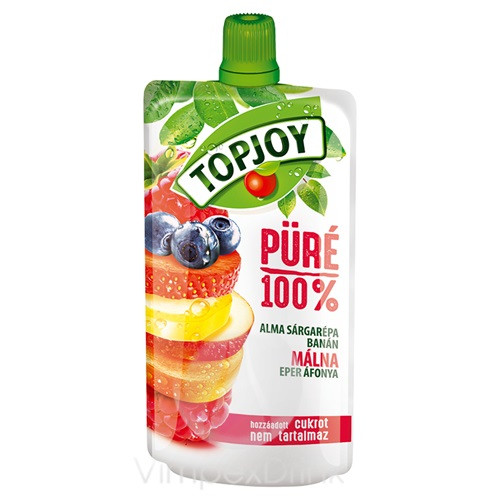 TOPJOY püré Málna 100% 120g /12/