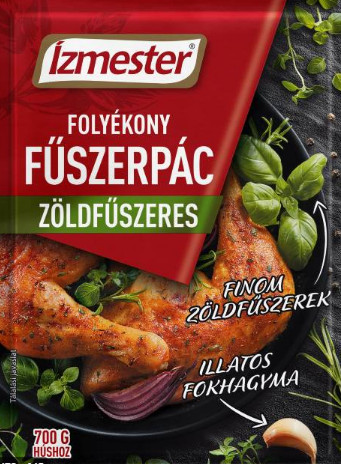 Ízmester folyékony fűszerpác zöldfűszeres 80ml