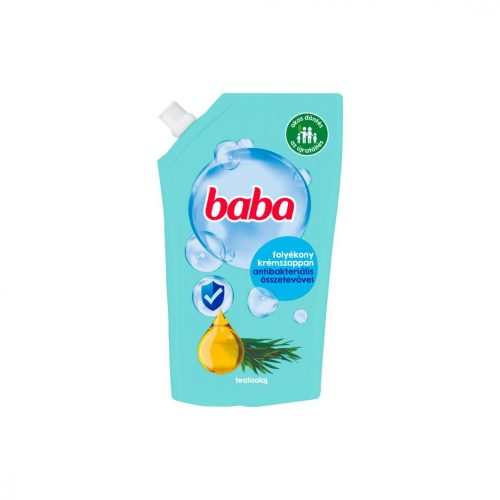 Baba foly.szappan utt. 500ml Antibak.teafa