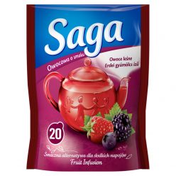 SAGA gyüm.tea 20 filt. Erdei gyümölcs 34g új!