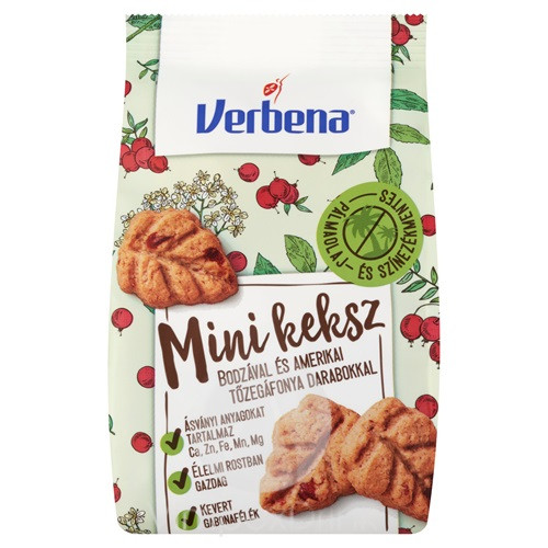 Verbena keksz bodza-vörösáfonya 90g