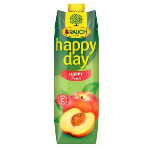 Rauch Happy Day Family Őszibarack 35% 1l TETRA /12/