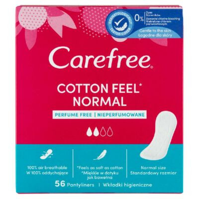 Carefree tisztasági betét Cotton Fresh 56db