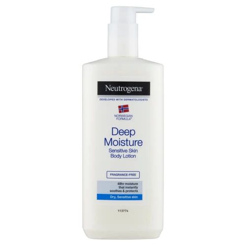 Neutrogena testápoló 400ml DeepMoist.érzékeny bőrre