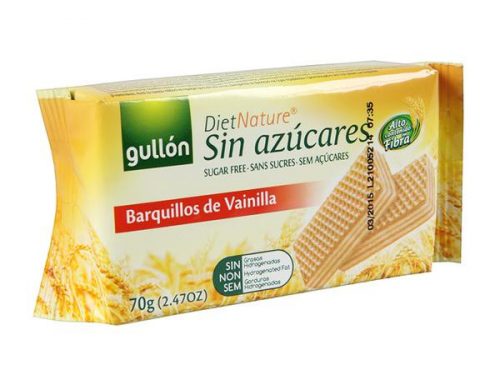 Gullon Barquillos Vanília diab. nápolyi 60g /12/