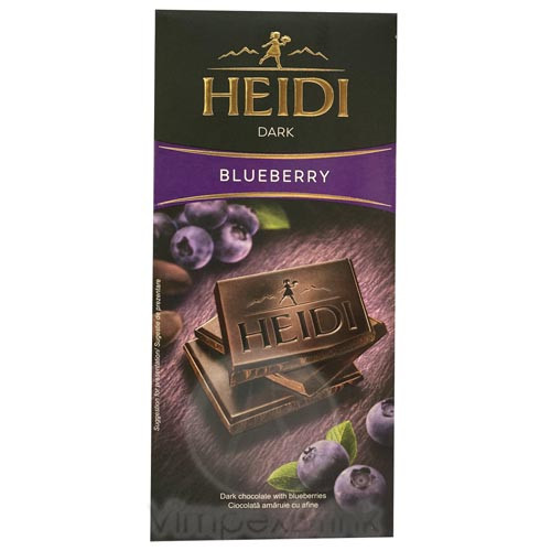 Heidi Dark Blueberry Étcsokoládé Kékáfonya 80g /20/