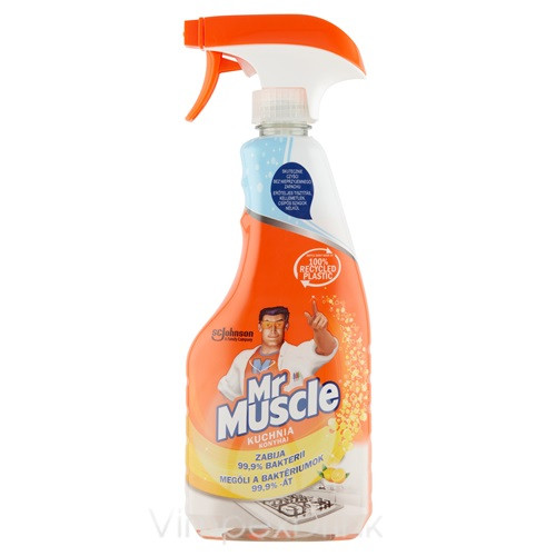 Mr.Muscle fertőtlenítő tisztítószer 500ml Citrom illattal