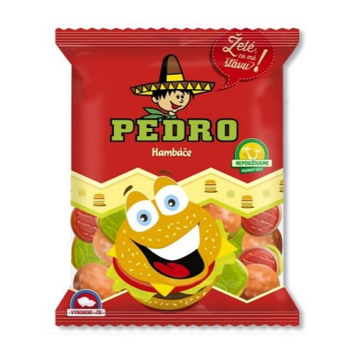 Pedro Gumicukor Fun Burgers 80g /20/