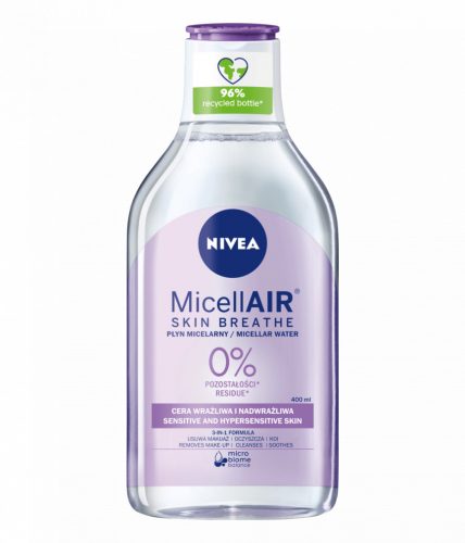 Nivea Micellás víz 400ml Érzékeny Bőrre