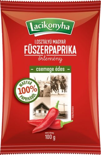 Lacikonyha I.o.csem.édes magyar fűszerpaprika 100g