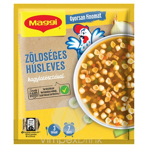 MAGGI Zölds.Húslev.kagylótésztával 45g