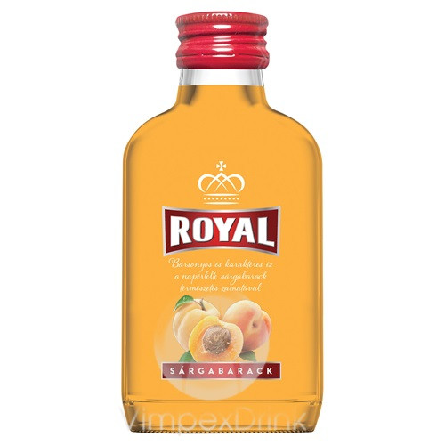 Royal Sárgabarack 0,1l 28%