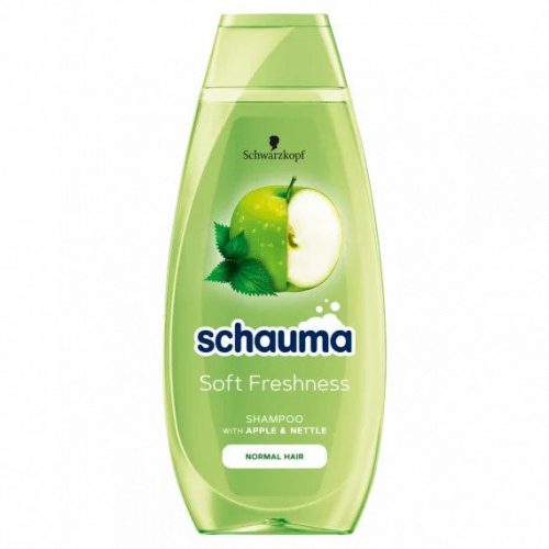 Schauma sampon 400ml Clean&Fresh zöld almával,csalánnal