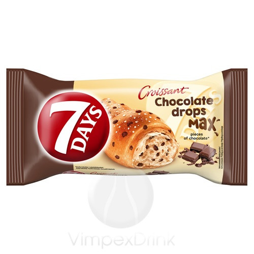 7 Days Croissant Choco Drops 70g /20/