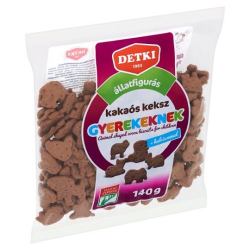 Detki Állatfigurás Kakaós HT keksz 160g