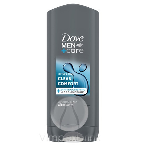 Dove Men tusfürdő 400ml Clean Comfort