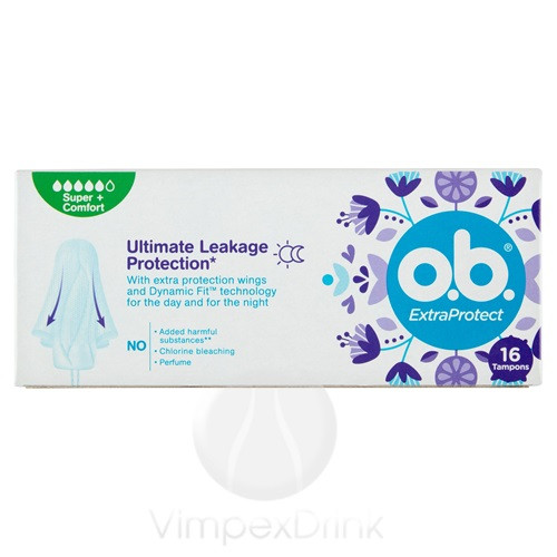 OB tampon Extra Protect Super+ 16db