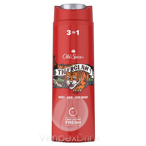 Old Spice tusfürdő 400ml Tiger Claw