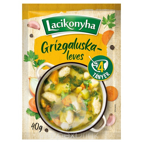 Lacikonyha Grízgaluskaleves 4 tányér 40g