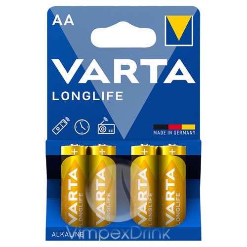 VARTA LR06 AA Longlife Power B4