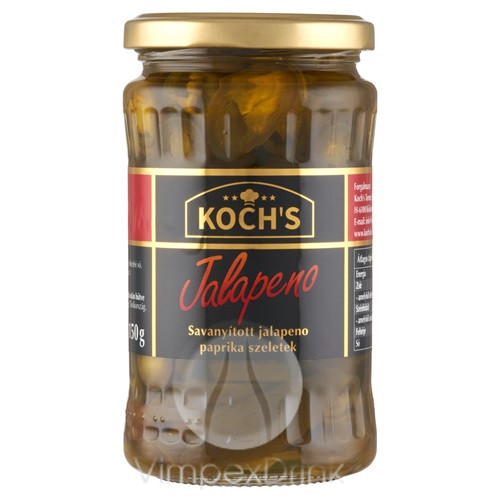 Jalapeno paprika szeletelt 350g