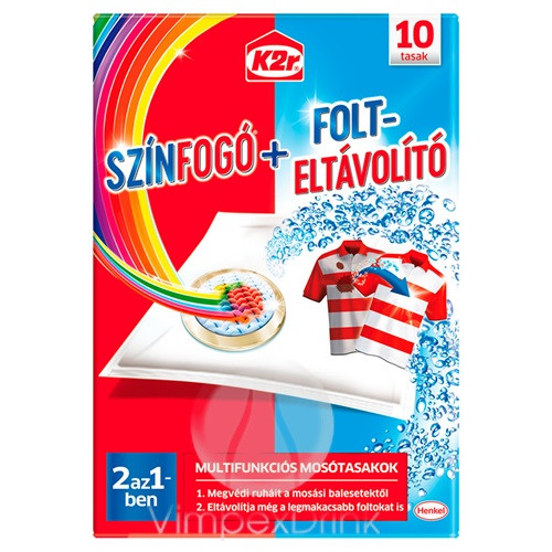 K2R Színfogó + folteltávolító 2in1 10db